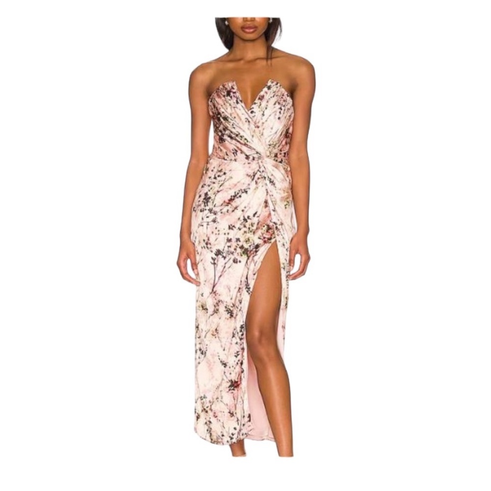 Katie May Come On Home Floral Midi-Dress Size Large